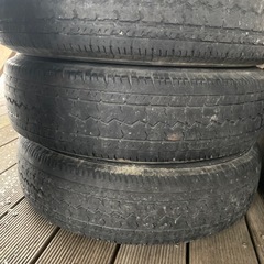 ホンダアクティ鉄ちんホイール　　パンク用にいかがですかの画像