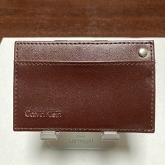 【再値下！】FOSSIL カードケース マネークリップ付き【中古】/ オマケ付きの画像