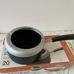 天ぷら鍋の画像