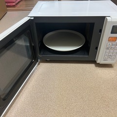 ハイアール　電子レンジ　白　回転式　　JM-V16Aの画像
