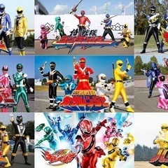 昔の戦隊ヒーローグッズ
