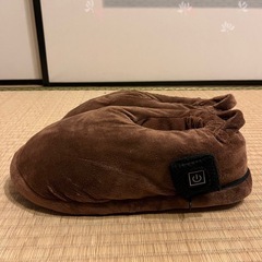 値下げしました⤵︎✨未使用✨電熱ルームシューズの画像