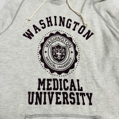 【Washington】メンズ　パーカー　フード付き　ビンテージ　Mサイズの画像