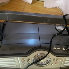 CD、MD付きラジカセの画像