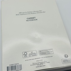 非売品 箱付き Christian Dior ノートの画像