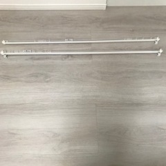 伸縮　カーテンレール　美品♪ 白　1本ですの画像