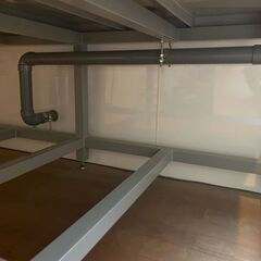 塩ビ製洗し台　w216 x d101 h95 (cm)　写真の現像＆プリント作業、染色、紙漉き作業に最適！の画像