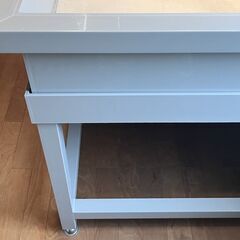塩ビ製洗し台　w216 x d101 h95 (cm)　写真の現像＆プリント作業、染色、紙漉き作業に最適！の画像