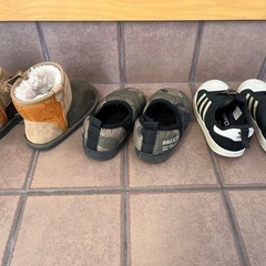 子供 靴 セット 16cmの画像