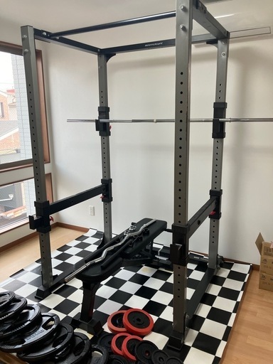 パワーラック　ボディクラフト　筋トレ　ビッグ3