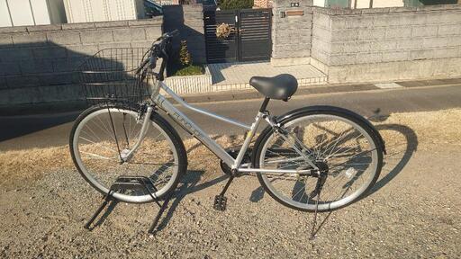 完売ありがとう❗『スタンド付き！ほとんど未使用！』シマノFUNGUIDE AIRLESS 自転車 27インチ シティサイクル