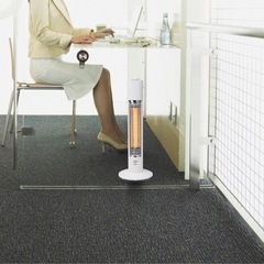 Aladdin (アラジン) 電気ストーブ 遠赤グラファイトヒーター 400W ホワイト AEH-G406N-Wの画像