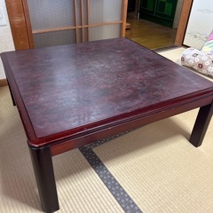 中古こたつテーブル