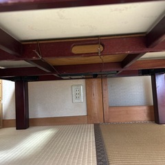 中古こたつテーブルの画像