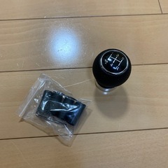 【美品】シフトノブ レザー 5スピード