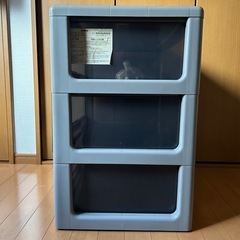 プラチェスト　3段の画像