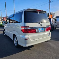 【売約済】H16年トヨタアルファードV　2.4Xトレゾアアルカンターラバージョン　走行19.1万キロ　車検R7年12月　ETC　両側スライドドア　純正ナビ　フルセグTV　バックカメラ　キーレス　アルカンターラシート　の画像