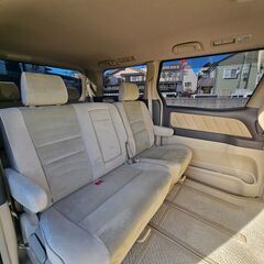 【売約済】H16年トヨタアルファードV　2.4Xトレゾアアルカンターラバージョン　走行19.1万キロ　車検R7年12月　ETC　両側スライドドア　純正ナビ　フルセグTV　バックカメラ　キーレス　アルカンターラシート　の画像