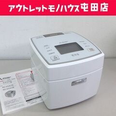 三菱 IHジャー炊飯器 備長炭 炭炊釜 2019年製 5.5合炊き NJ-VVA10-W ホワイト MITSUBISHI 札幌市 屯田店