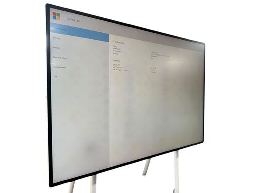 16690-9 Microsoft Surface Hub 2S 50インチ Steelcase スマートカメラ/タッチペン付 動作確