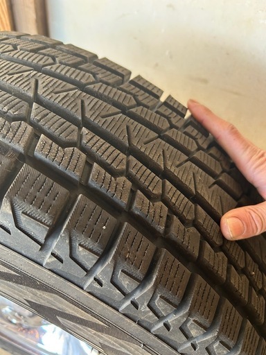 値下げしました！純正 ダッジ ラム バン 15インチ 純正ホイール ヨコハマ スタッドレス