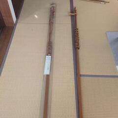 カーテンレール　木製　2.1m×2本