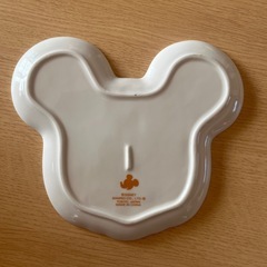 かぼちゃミッキーお皿2枚セットの画像