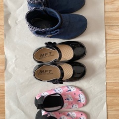 子供　靴　17センチ　100円