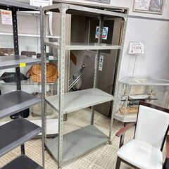 スチール棚 事務用品 収納家具 4段 什器