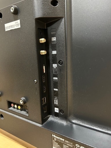 【美品！交渉承ります。】32型TV（Hisense 32A40G）