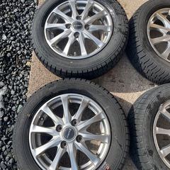 スタッドレスタイヤ　4本セット　155/65R13の画像