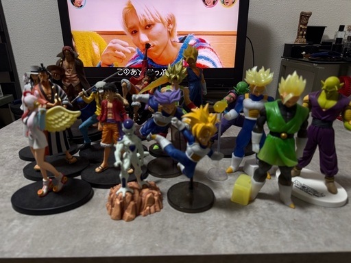最新フィギュア　ワンピース　ドラゴンボール　ネテロ　１６点セット ドラゴンボール、ワンピースフィギュア16点n