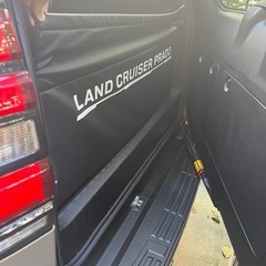 プラド150後期　ラゲージプロテクター　マット 7人乗り の画像
