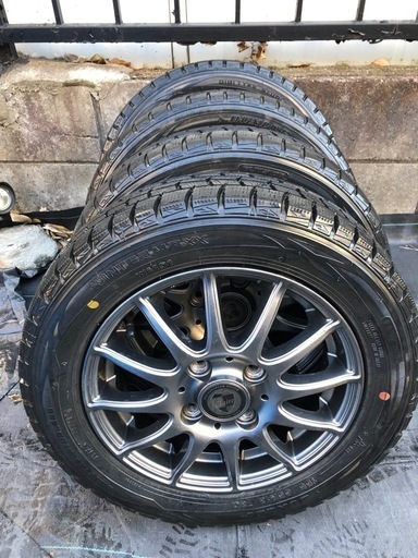 軽自動車用スタッドレスタイヤ155/65R13&ホイール4本セット