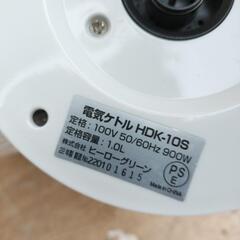【2022年製】動作OK電気ケトルの画像