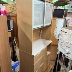 食器棚　レンジボード　幅105 奥45 高さ200cmの画像