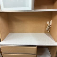 食器棚　レンジボード　幅105 奥45 高さ200cmの画像