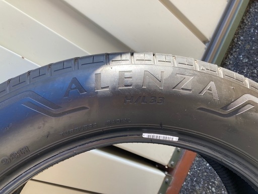 2024年製 ブリジストン ALENZA H/L33 225/55 R18 98 4本