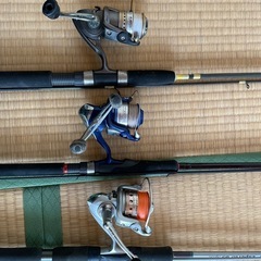 釣竿各種の画像