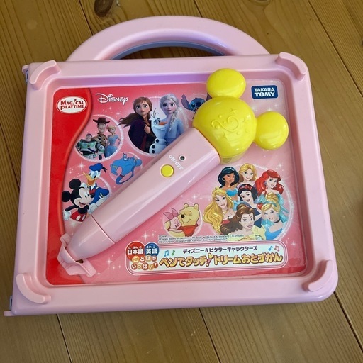 ディズニー　　ペンでタッチ。ドリームおとずかん\n