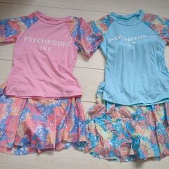 ✨新品✨ 女の子 水着 130 ブルー