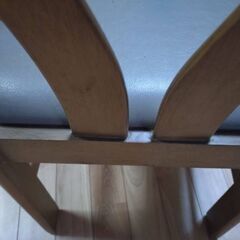 【お譲り先決まりました。】ダイニングテーブルと椅子（7脚）の画像