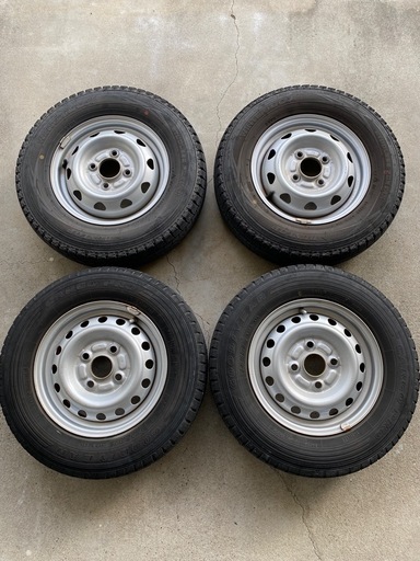 145R12 6PR  スタッドレスタイヤ 4本セット