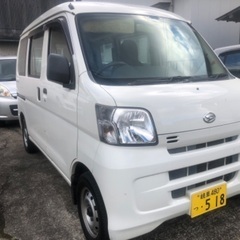 🚚5速4WD実走行車‼️H27ハイゼットバン4WD☆☆車検R9/4☆パワステ☆エアコン☆☆5速車☆切り替え4WD☆の画像
