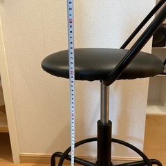 ニトリ　カウンターチェア　キャスター付　の画像