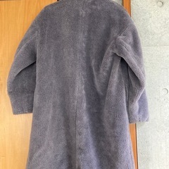 MS ブルーグレー ボアコート F woman'sの画像