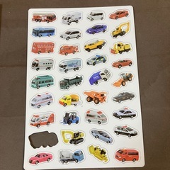 トミカ　マグネットでぺったんこの画像