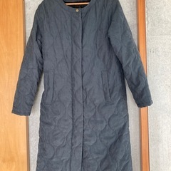 新品未使用 キルティング(中ボア)ロングコート M woman's