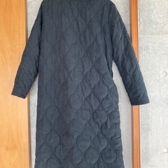新品未使用 キルティング(中ボア)ロングコート M woman'sの画像