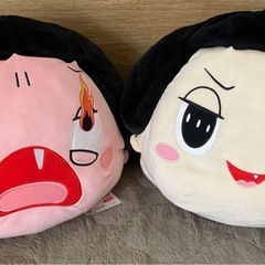 チコちゃんに叱られる　フェイスクッション　ぬいぐるみ
